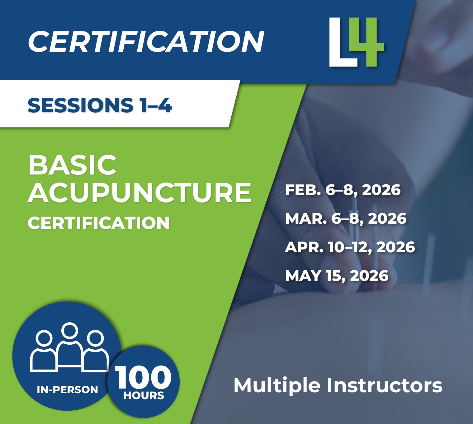 Basic Acupuncture Certification